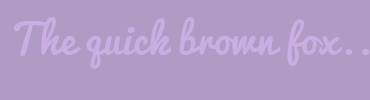 Image with Font Color C8AEE3 and Background Color AF9BC4
